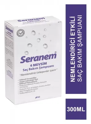 Seranem 4 Mevsim Saç Bakım Şampuanı 300 ml - 2