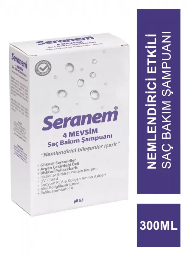 Seranem 4 Mevsim Saç Bakım Şampuanı 300 ml - 2