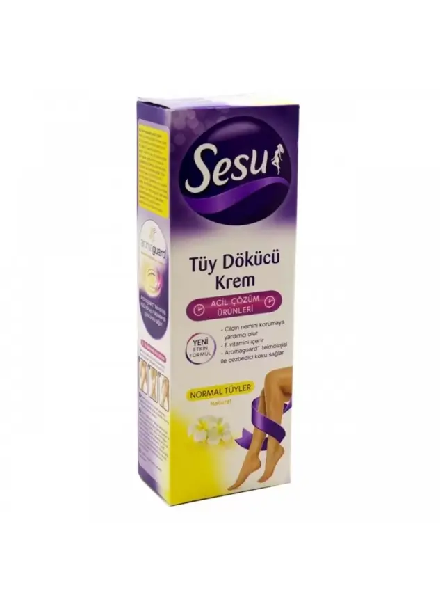 Sesu Tüy Dökücü Krem Normal Tüyler 120 ml - 1