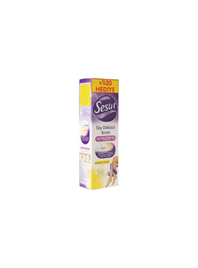 Sesu Tüy Dökücü Krem Normal Tüyler 120 ml - 2