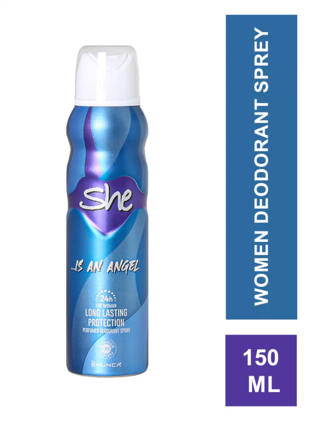 She İs Angel For Women Deodorant Sprey 150 ml - She