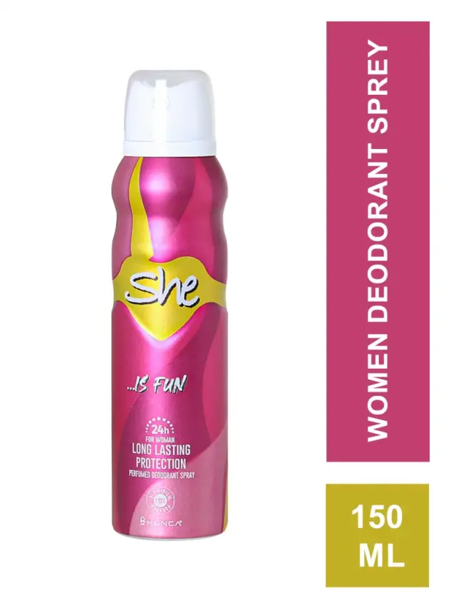 She İs Fun For Women Deodorant Sprey 150 ml - 1