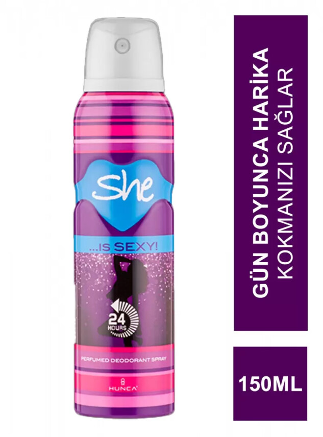 She İs Sexy For Women Deodorant Sprey 150 ml - She