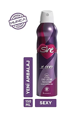 She İs Sexy For Women Deodorant Sprey 150 ml - She