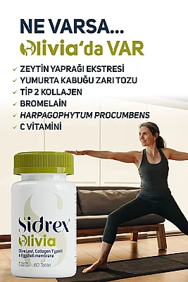 Sidrex Olivia Zeytin Yaprağı İçeren Takviye Edici Gıda - 5