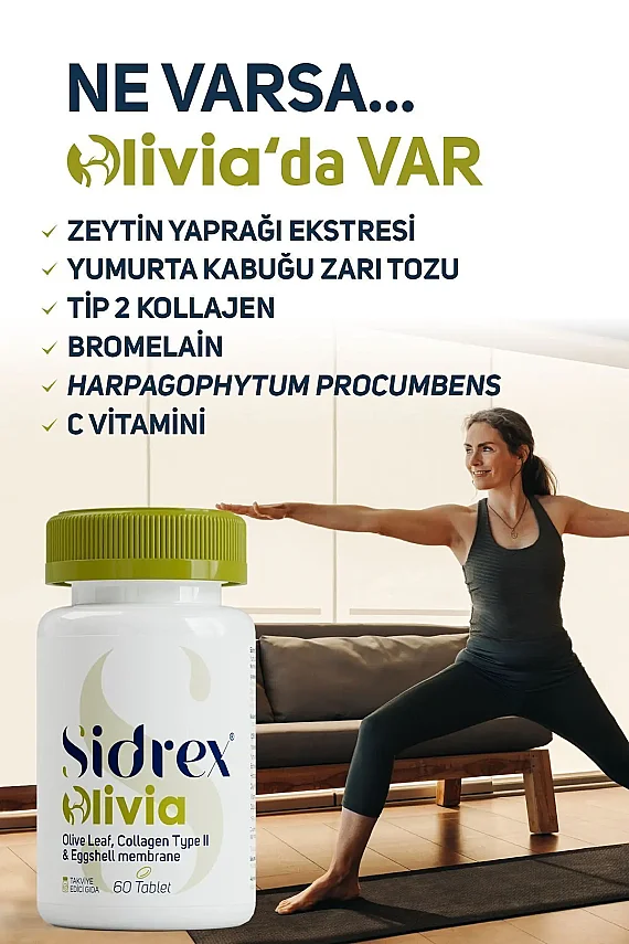 Sidrex Olivia Zeytin Yaprağı İçeren Takviye Edici Gıda - 5