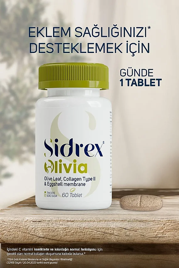 Sidrex Olivia Zeytin Yaprağı İçeren Takviye Edici Gıda - 2