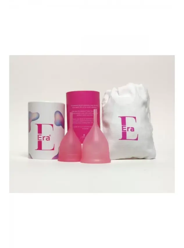 Silicone Era Era Menstrual Cup - Adet Kabı - – S/L İkili Paket - 2