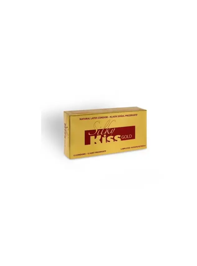 Silky Kiss Gold Klasik Doğal Prezervatif 12 li - 1