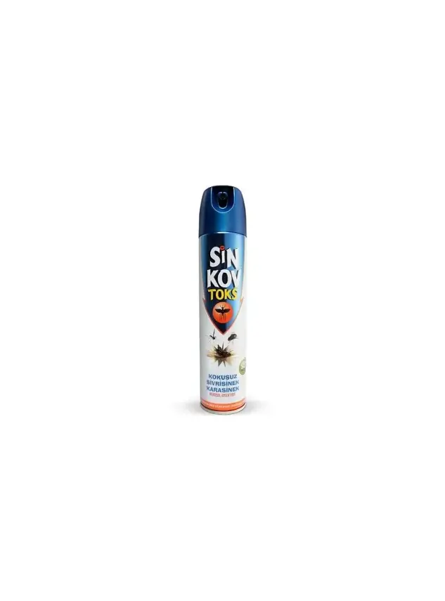 Sinkov Toks Kokusuz Sivrisinek ve Karasinek Aerosol Sprey 300 ml - 2
