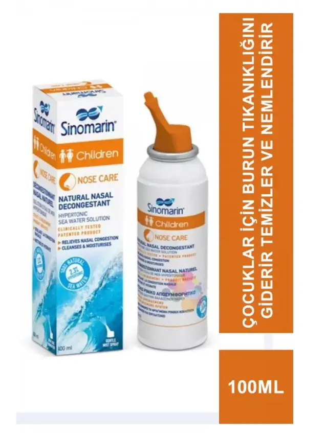 Sinomarin Çocuk Deniz Suyu Spreyi 100 ml - 1