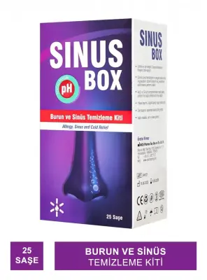 Sinus Box Burun ve Sinüs Temizleme Kiti 25 Saşe - 1