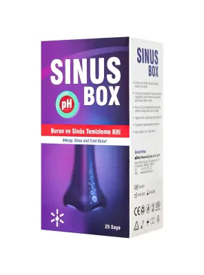 Sinus Box Burun ve Sinüs Temizleme Kiti 25 Saşe - 2