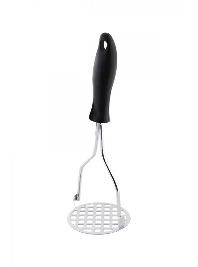 Siyah Saplı Metal Patates Ezici - 1