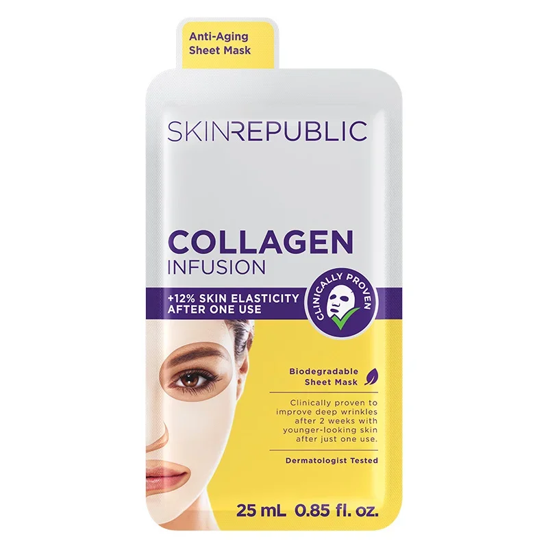 Skin Republic Collagen Infusion Face Mask Sheet 25 ml - 1