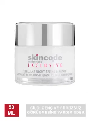Skincode Cellular Night Refine & Repair 50ml - Gece Kremi - 2