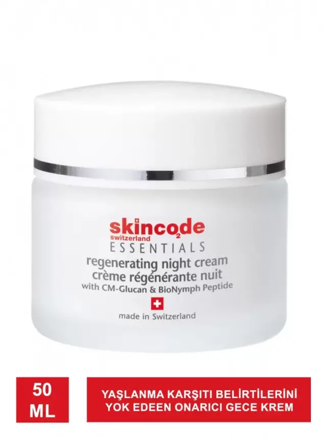 Skincode Regenerating Night Cream - Onarıcı Gece Kremi - 50 ml - 2