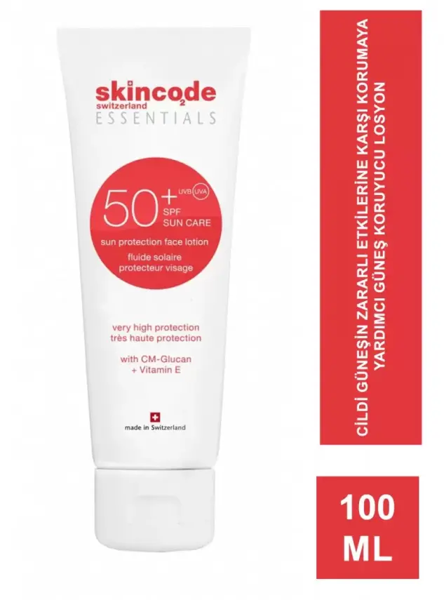 Skincode Sun Protection Face Lotion SPF50+ 100ml - Güneş Koruyucu - 2