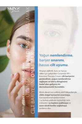 Skins Derm Ceramide NP+ Intensive Therapy & Moisturizer Cream 60ml - 2