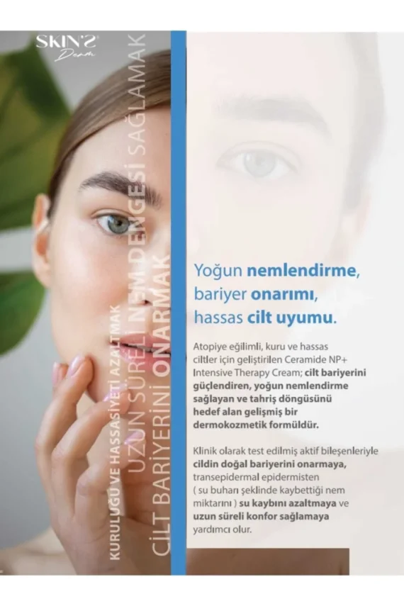 Skins Derm Ceramide NP+ Intensive Therapy & Moisturizer Cream 60ml - 2