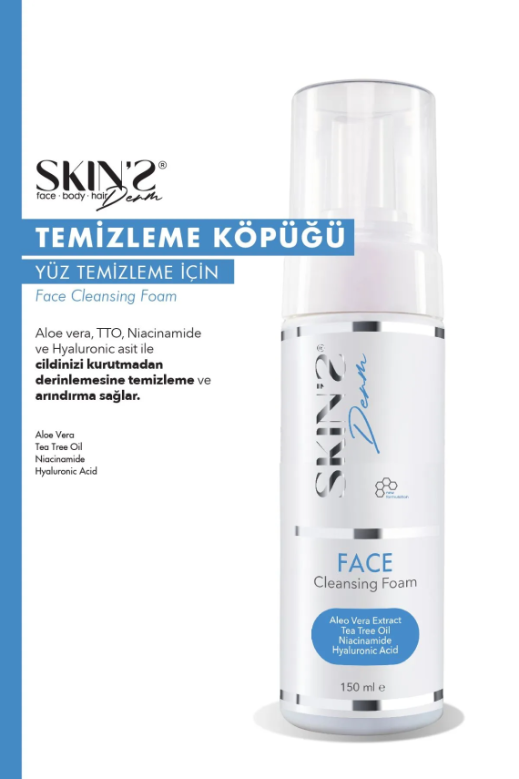 Skins Derm Face Cleansing Foam 150 ml - 2