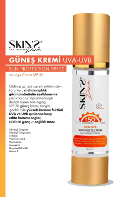 Skins Derm Spf50+ Sun Protection Angi Aging Cream 50 ml - 2