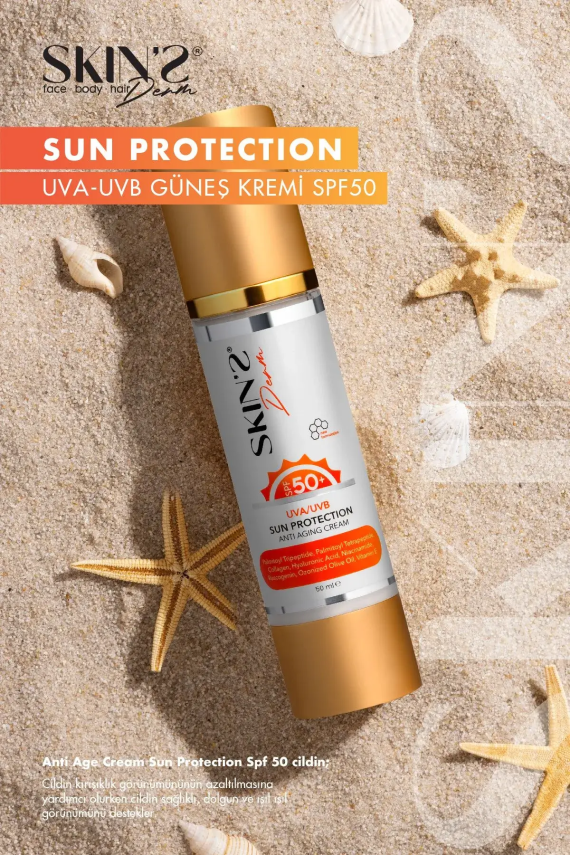 Skins Derm Spf50+ Sun Protection Angi Aging Cream 50 ml - 3