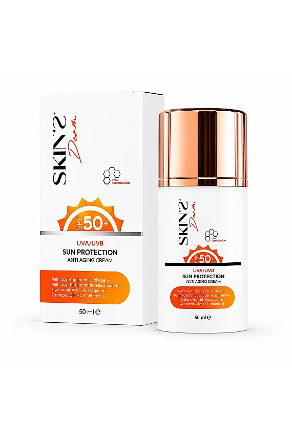 Skins Derm Spf50+ Sun Protection Angi Aging Cream 50 ml - 1