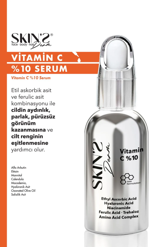 Skins Derm Vitamin C %10 Serum 30 ml - 2