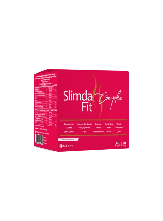 Slimda Fit Complex 60 Kapsül 20 Saşe - 1