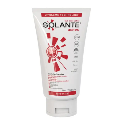 Solante Acnes SPF 50+ Losyon 50 ml - 1