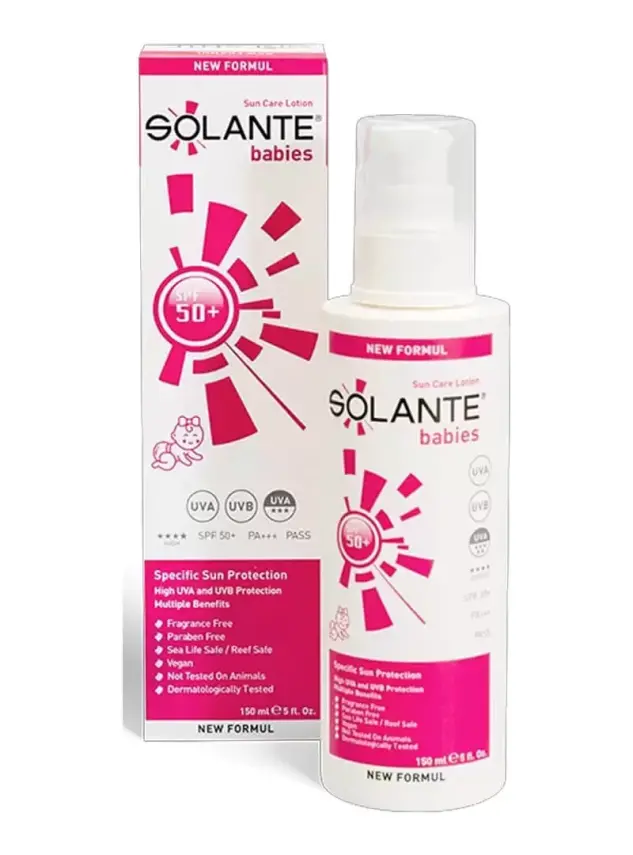 Solante Baby Bebek Güneş Koruyucu Losyon SPF 50+ 150 ml - 2