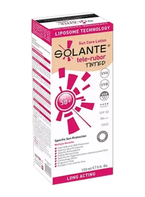 Solante Tele-Rubor Tinted Spf50 Losyon 150ml - Solante