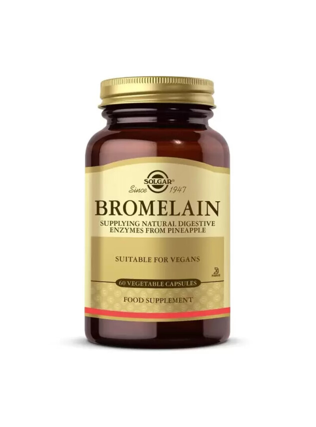 Solgar Bromelain 60 Kapsül - Solgar