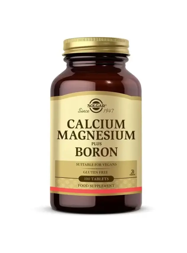 Solgar Calcium Magnesium Plus Boron 100 - 1