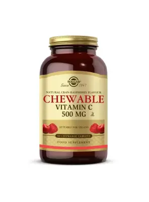 Solgar Chewable Vitamin C 500 mg 90 Tablet - Solgar
