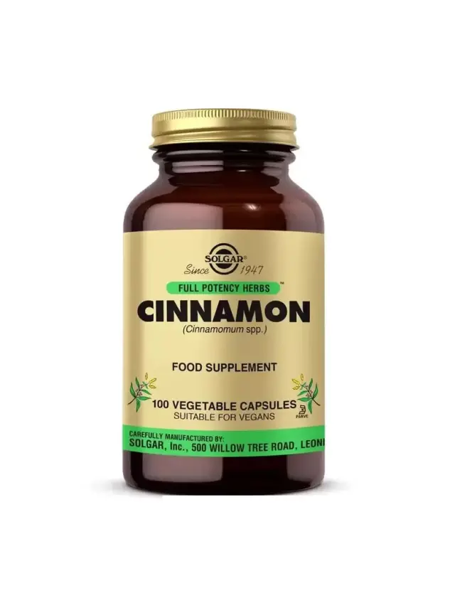 Solgar Cinnamon 100 Kapsül - 1