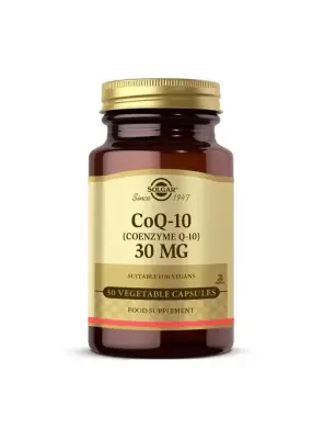 Solgar Coenzyme Q-10 30 mg 30 Kapsül - Solgar