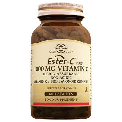 Solgar Ester-C Plus 1000 mg 60 Tablet - Solgar