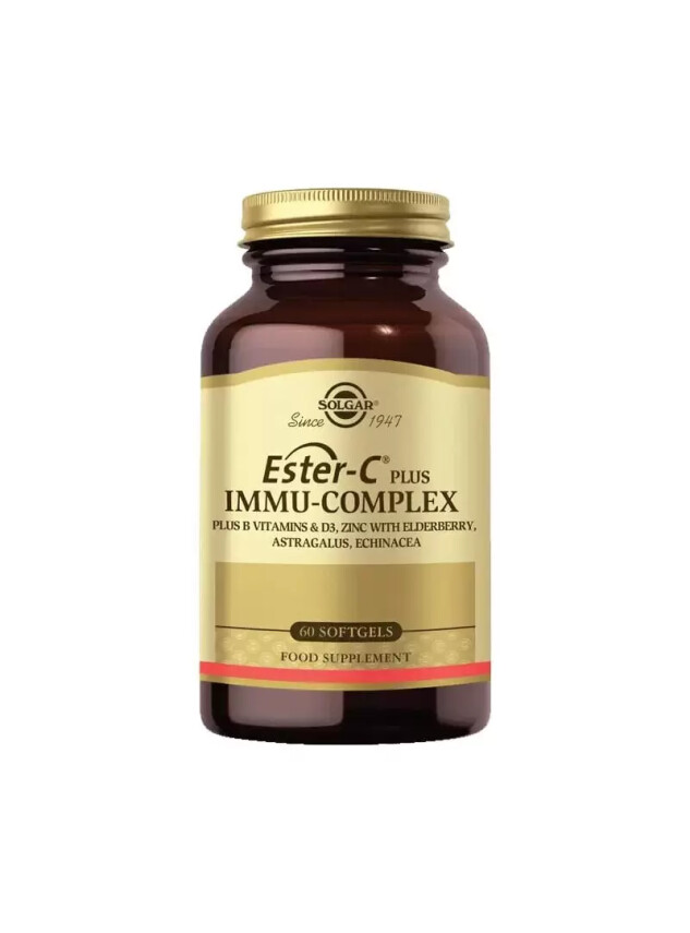 Solgar Ester-C Plus Immu-Complex 60 Kapsül - Solgar