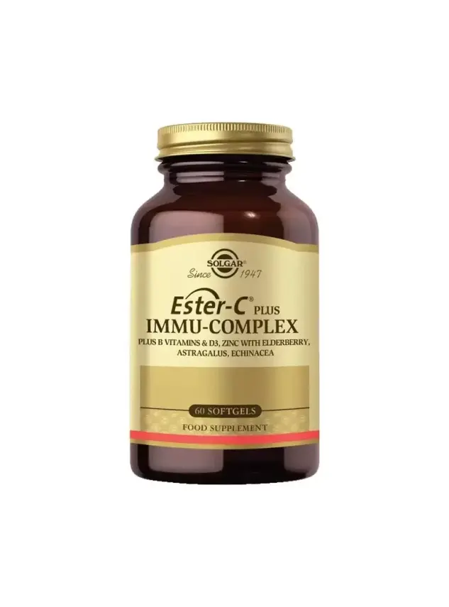 Solgar Ester-C Plus Immu-Complex 60 Kapsül - 1