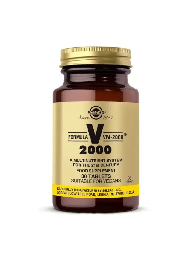 Solgar Formula VM-2000 Multivitamin ve Mineral 30 Tablet - 1