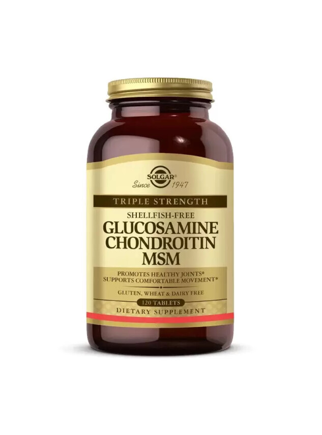 Solgar Glucosamine Chondroitin MSM 120 Tablet - Solgar