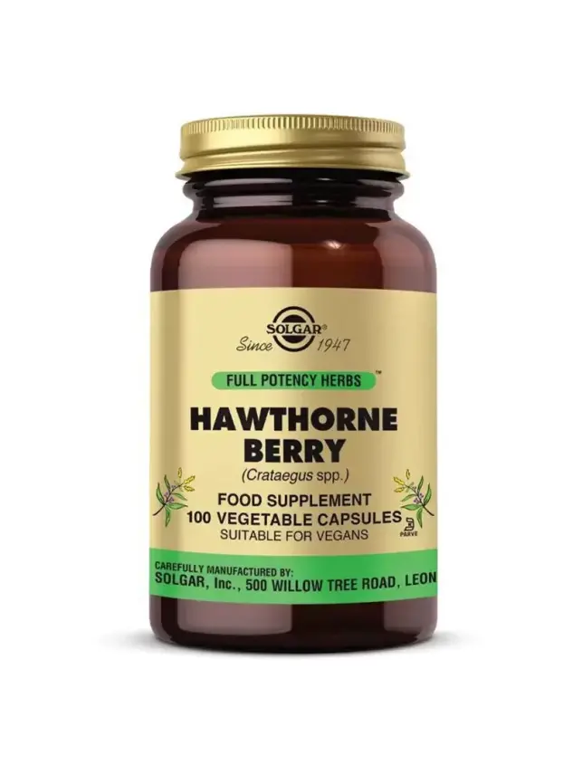 Solgar Hawthorne Berry 100 Kapsül - 1