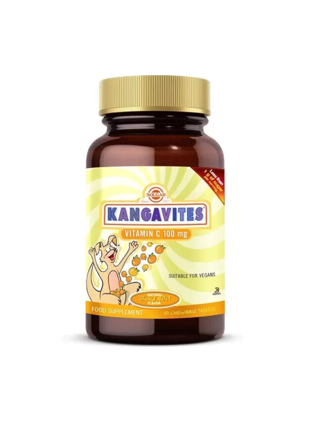 Solgar Kangavites Vitamin C 100 mg 90 Tablet - Solgar