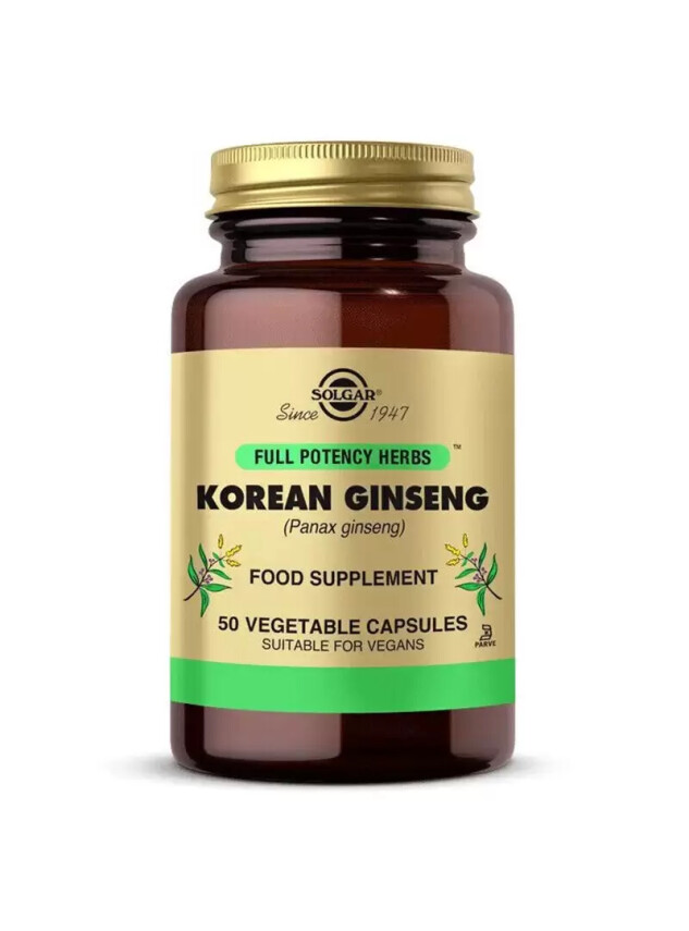 Solgar Korean Ginseng 50 Kapsül - Solgar