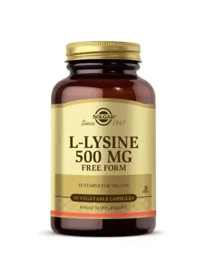 Solgar L-Lysine 500 Mg 50 Kapsül - Solgar