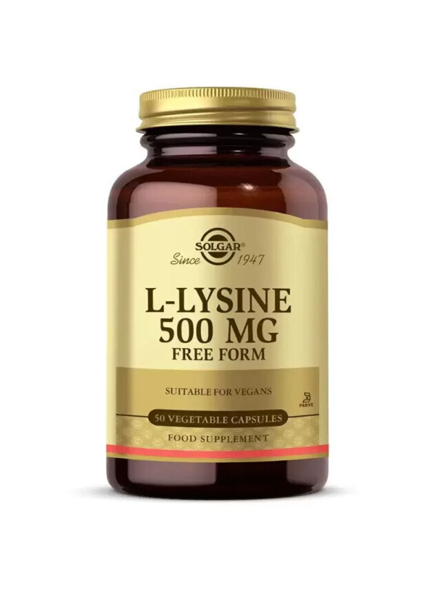 Solgar L-Lysine 500 Mg 50 Kapsül - Solgar