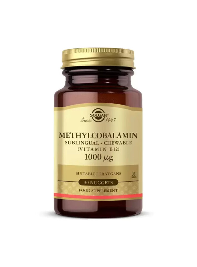 Solgar Methylcobalamin (B12) 1000 mcg 30 Dilaltı Tablet - Solgar