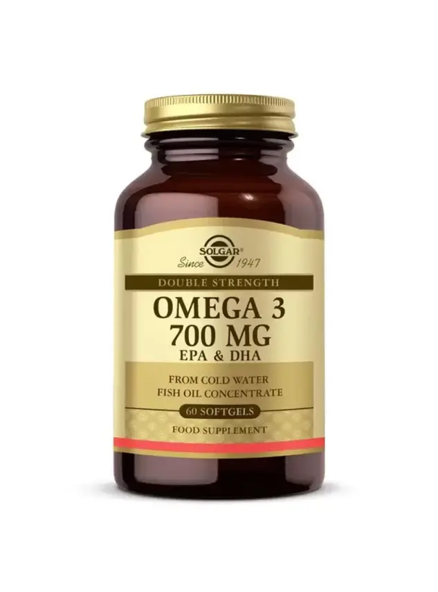 Solgar Omega 3 700 mg 60 Yumuşak Jelatinli Kapsül - 1